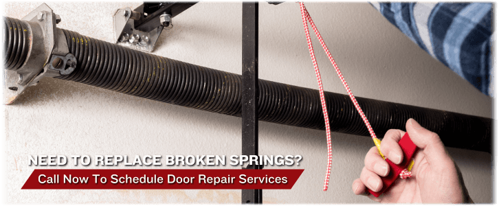 Broken Garage Door Spring Deland FL